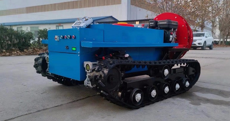 艾思捷蝸輪減速機(jī)在履帶車上的應(yīng)用場(chǎng)景